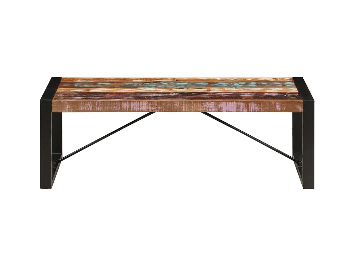 Table basse 120x60x40 cm Bois de récupération solide