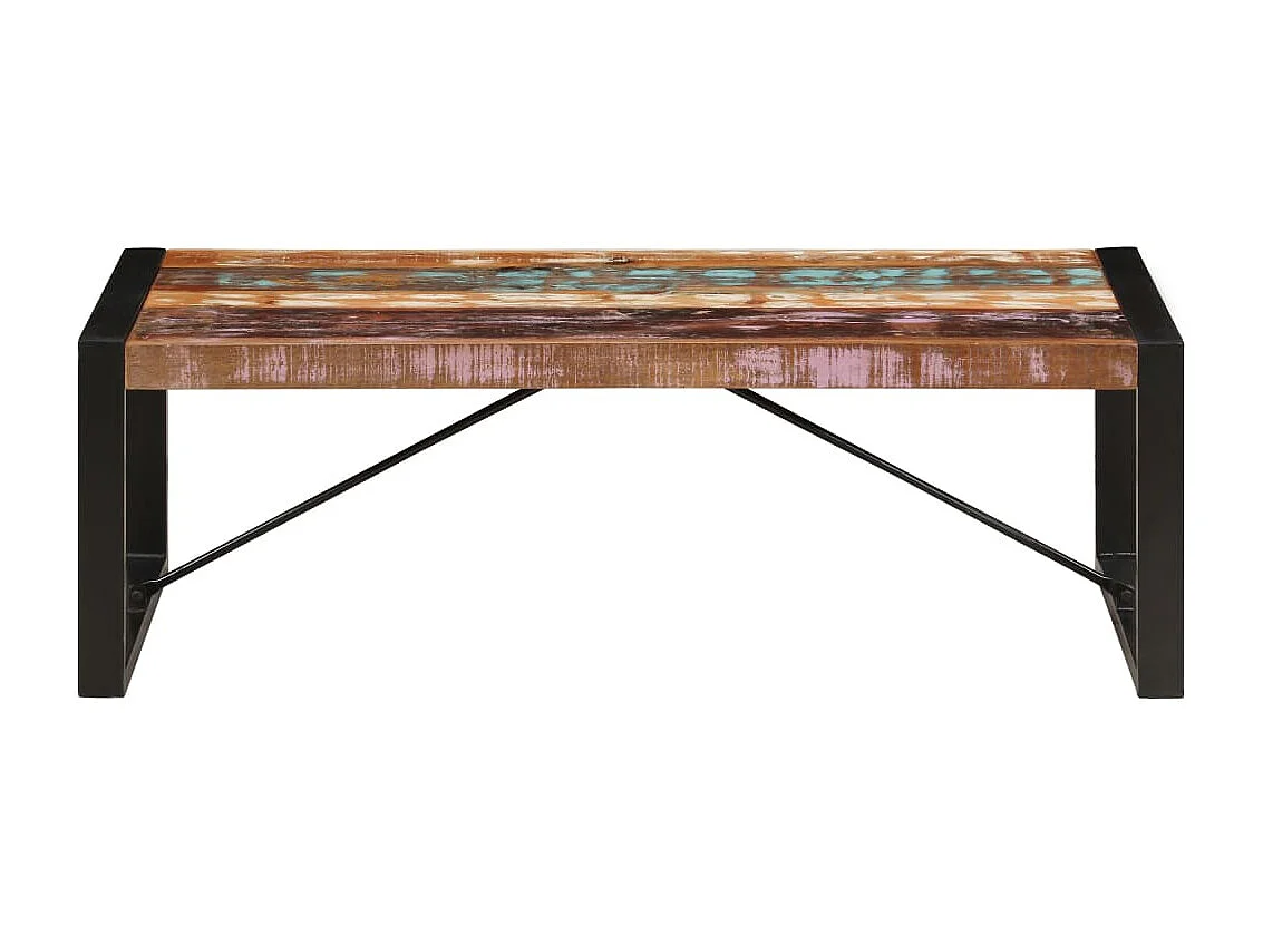 Table basse 120x60x40 cm Bois de récupération solide
