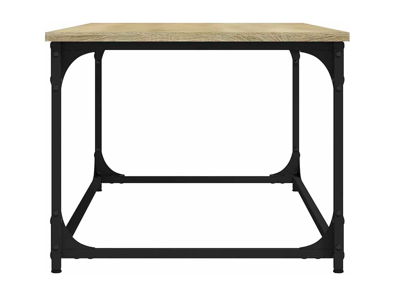 Mesa de centro 102x50x40cm deriv. madeira/ferro carvalho sonoma