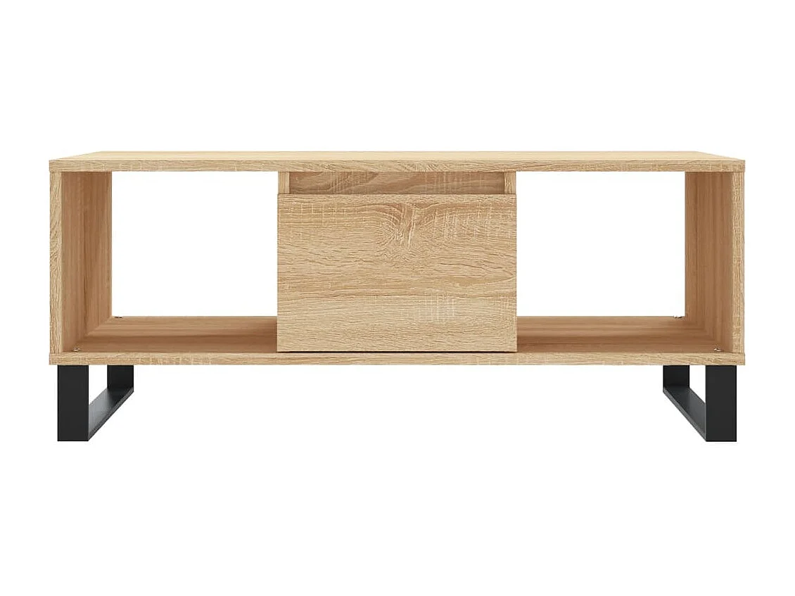 Table basse Chêne sonoma 90x50x36,5 cm Bois d'ingénierie