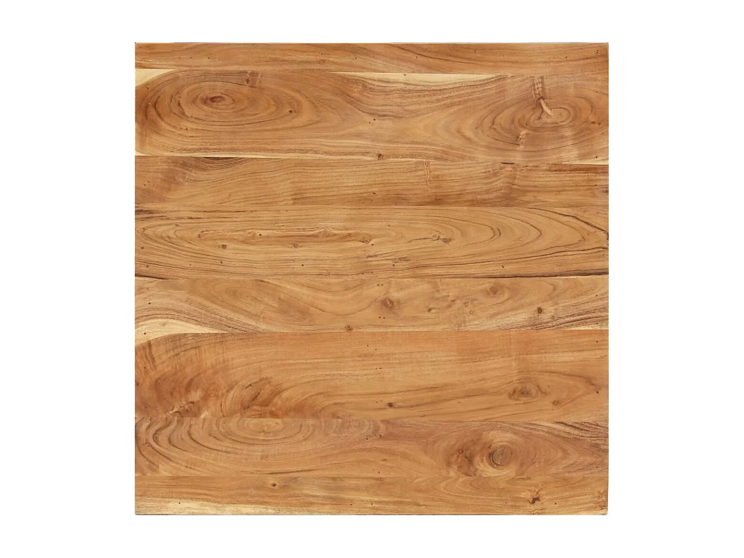 Salontafel 80x80x40 cm massief acaciahout