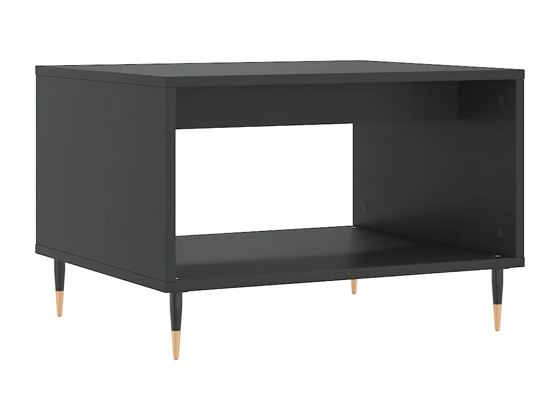 Mesa de centro 60x50x40 cm derivados de madeira preto