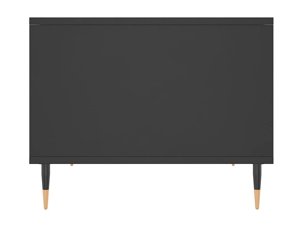 Mesa de centro 60x50x40 cm derivados de madeira preto