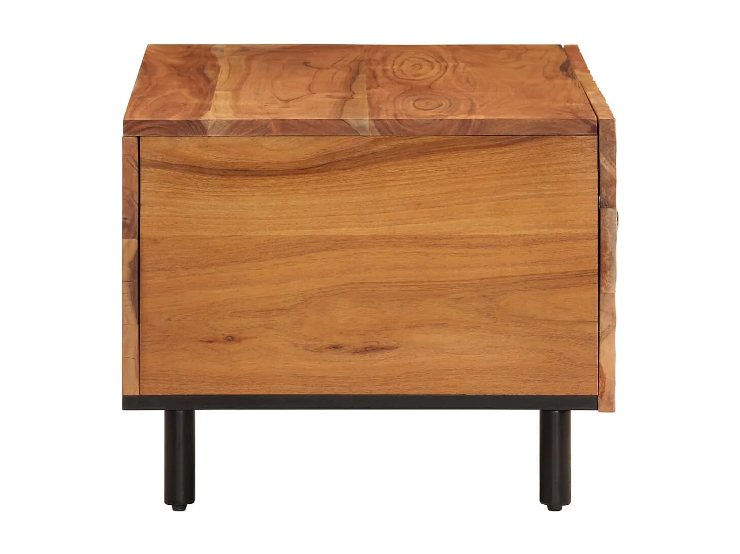 Mesa de centro 80x50x40 cm madeira de acácia maciça