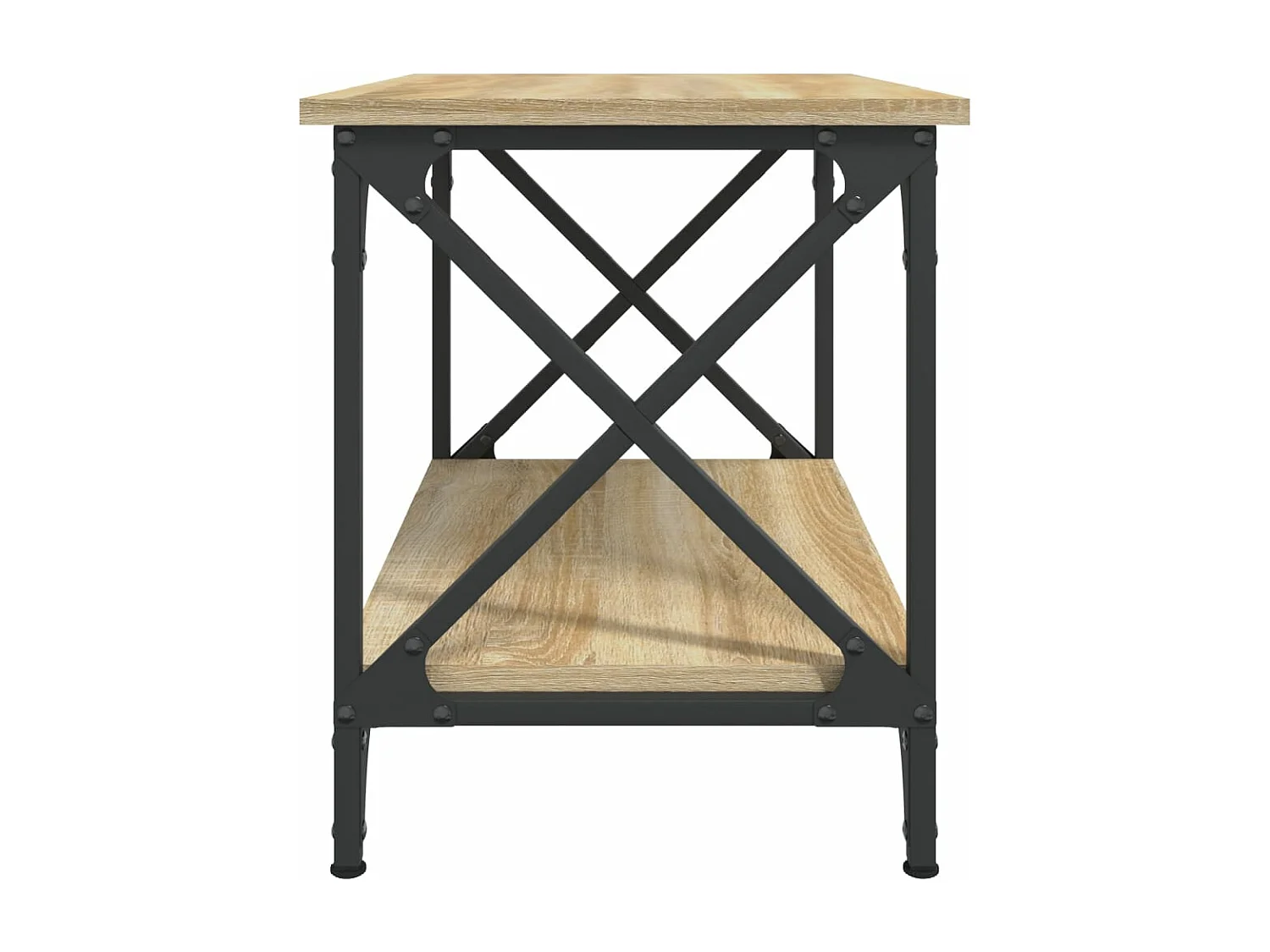 Table d'appoint Chêne sonoma 55x38x45 cm Bois d'ingénierie