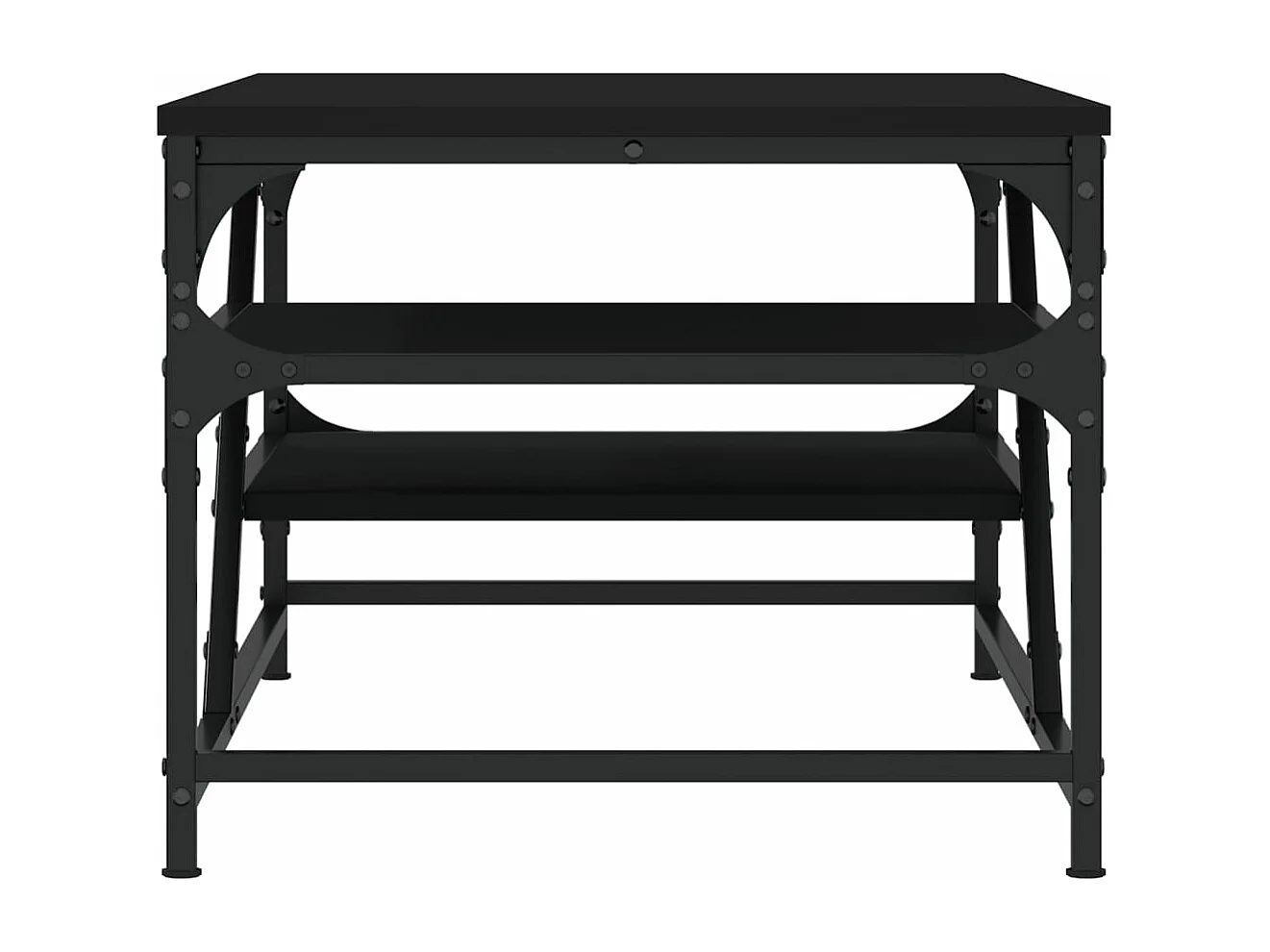 Mesa de centro 100x49x40 cm derivados de madeira preto