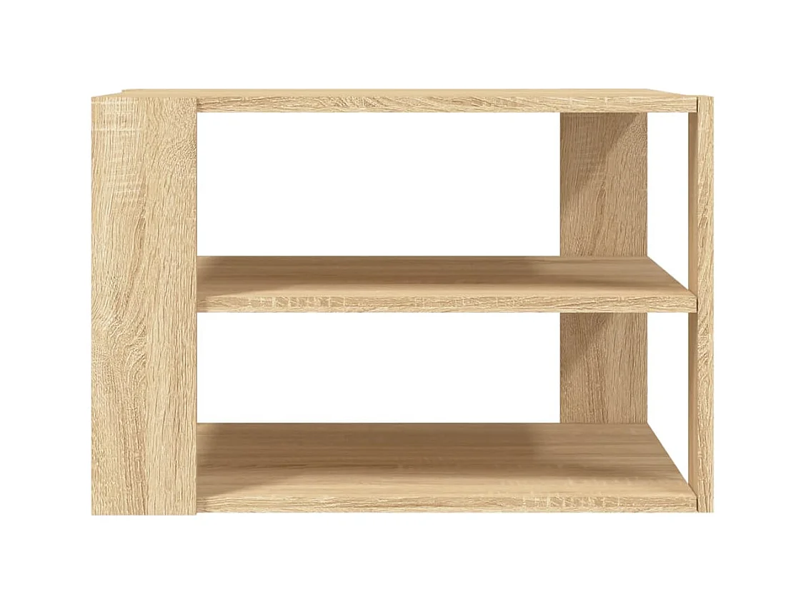 Mesa de centro 59,5x59,5x40cm derivados madeira carvalho sonoma