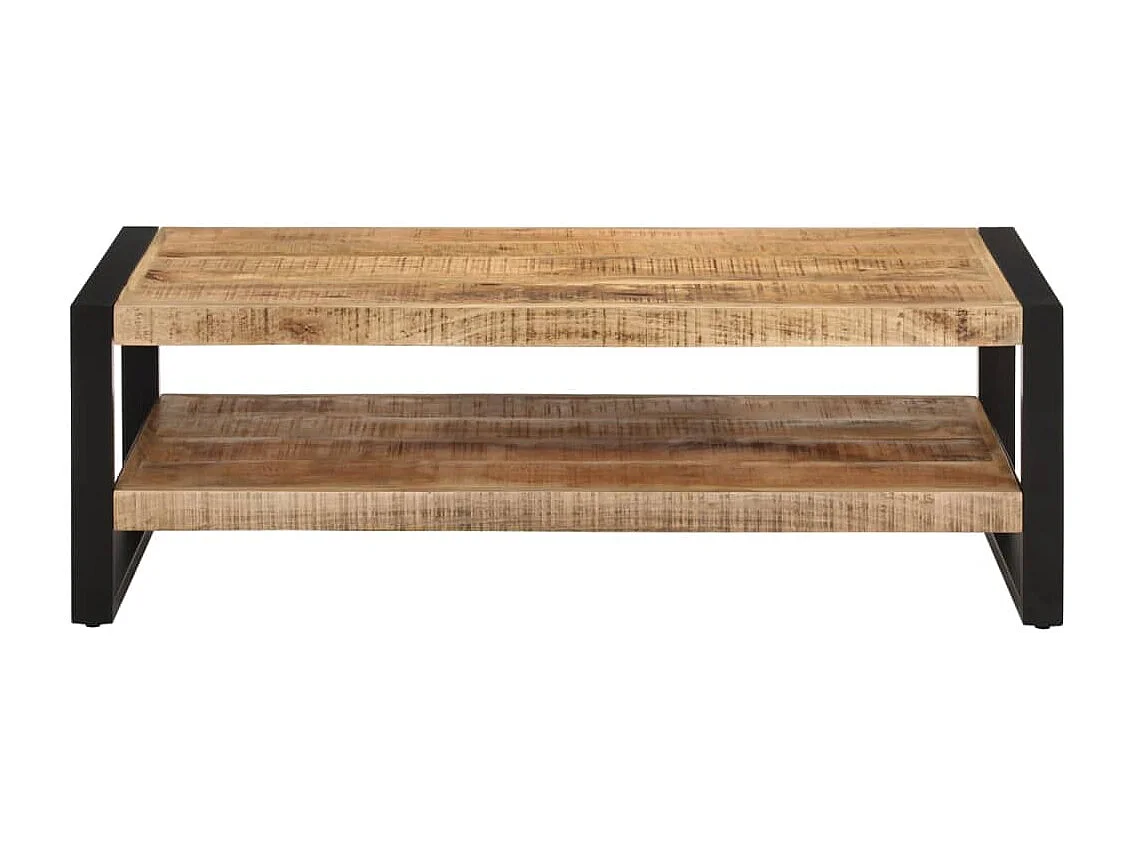 Table basse 120x55x40 cm Bois de manguier massif