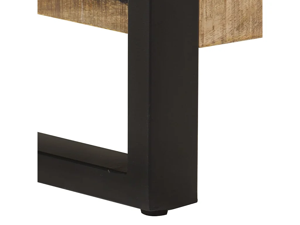 Table basse 120x55x40 cm Bois de manguier massif
