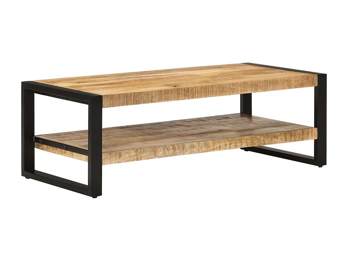 Table basse 120x55x40 cm Bois de manguier massif