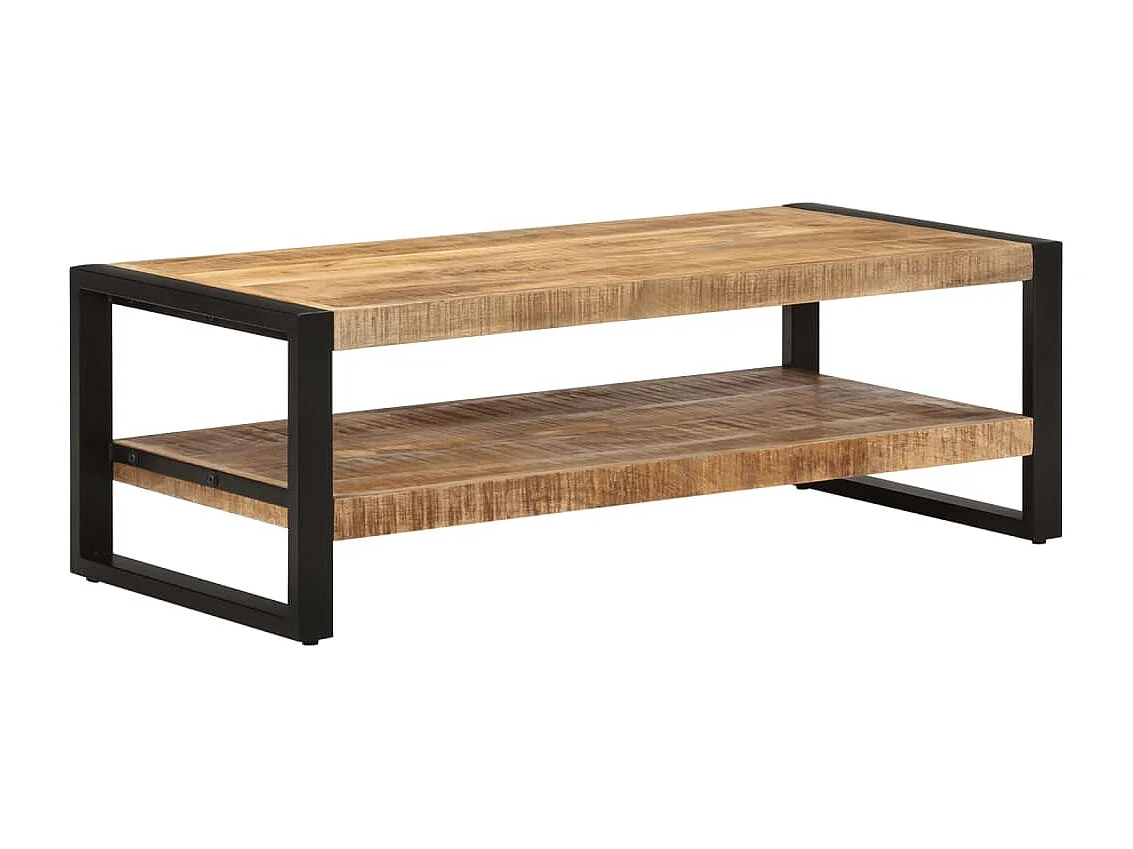 Table basse 120x55x40 cm Bois de manguier massif