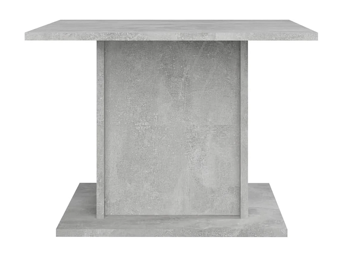 Salontafel 55,5x55,5x40 cm bewerkt hout betongrijs