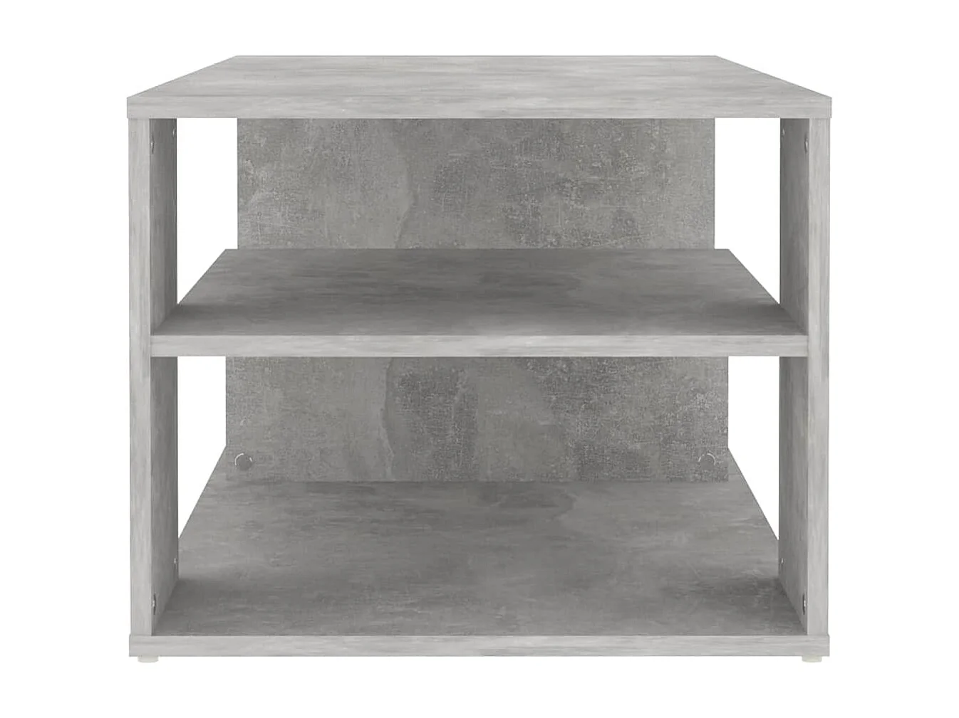 Table basse Gris béton 100x50x40 cm Aggloméré