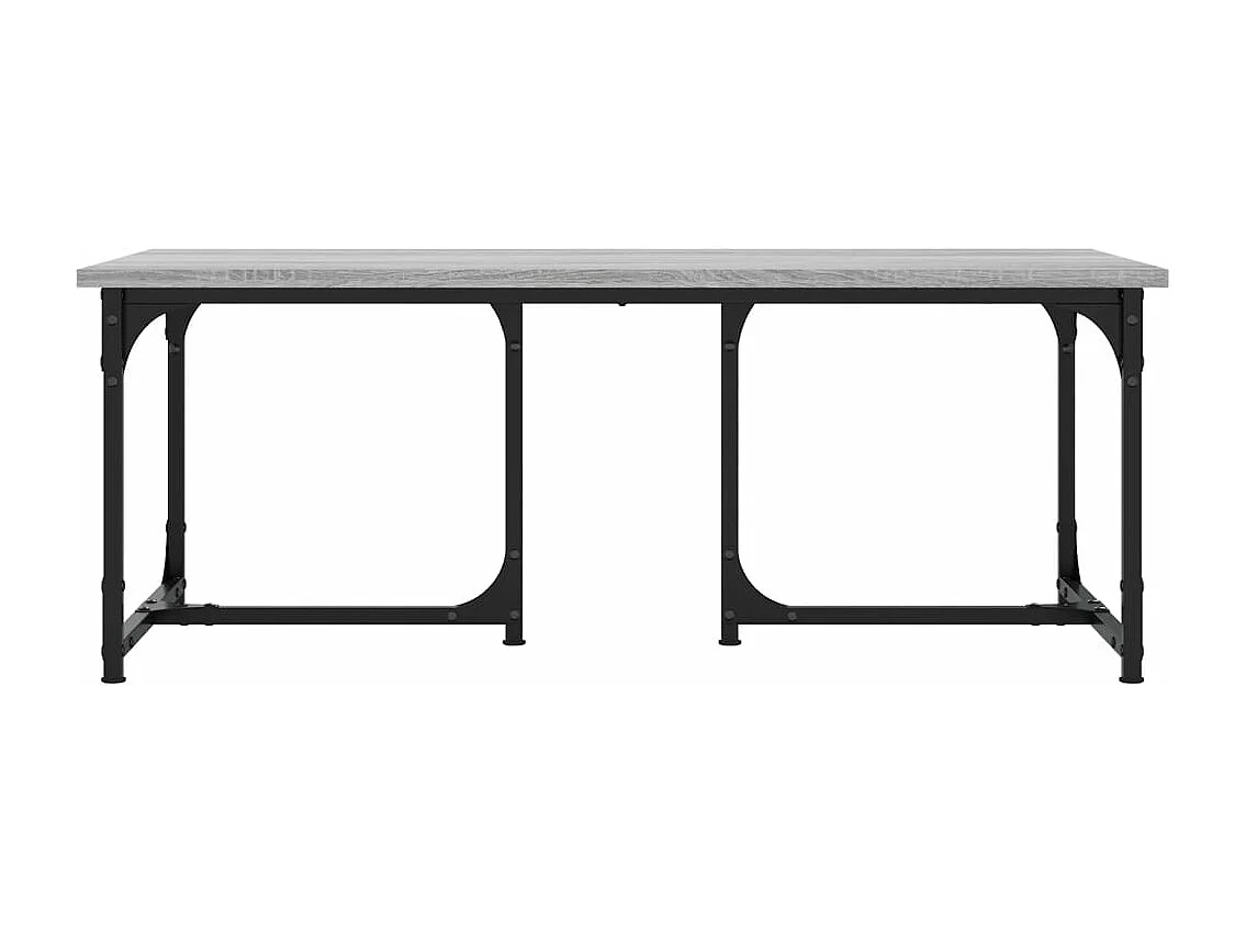 Table basse Sonoma gris 90x50x35 cm Bois d'ingénierie