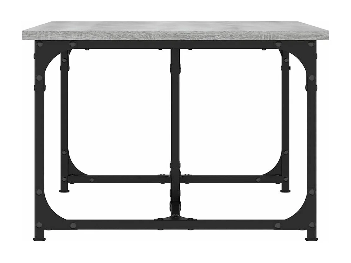 Table basse Sonoma gris 90x50x35 cm Bois d'ingénierie