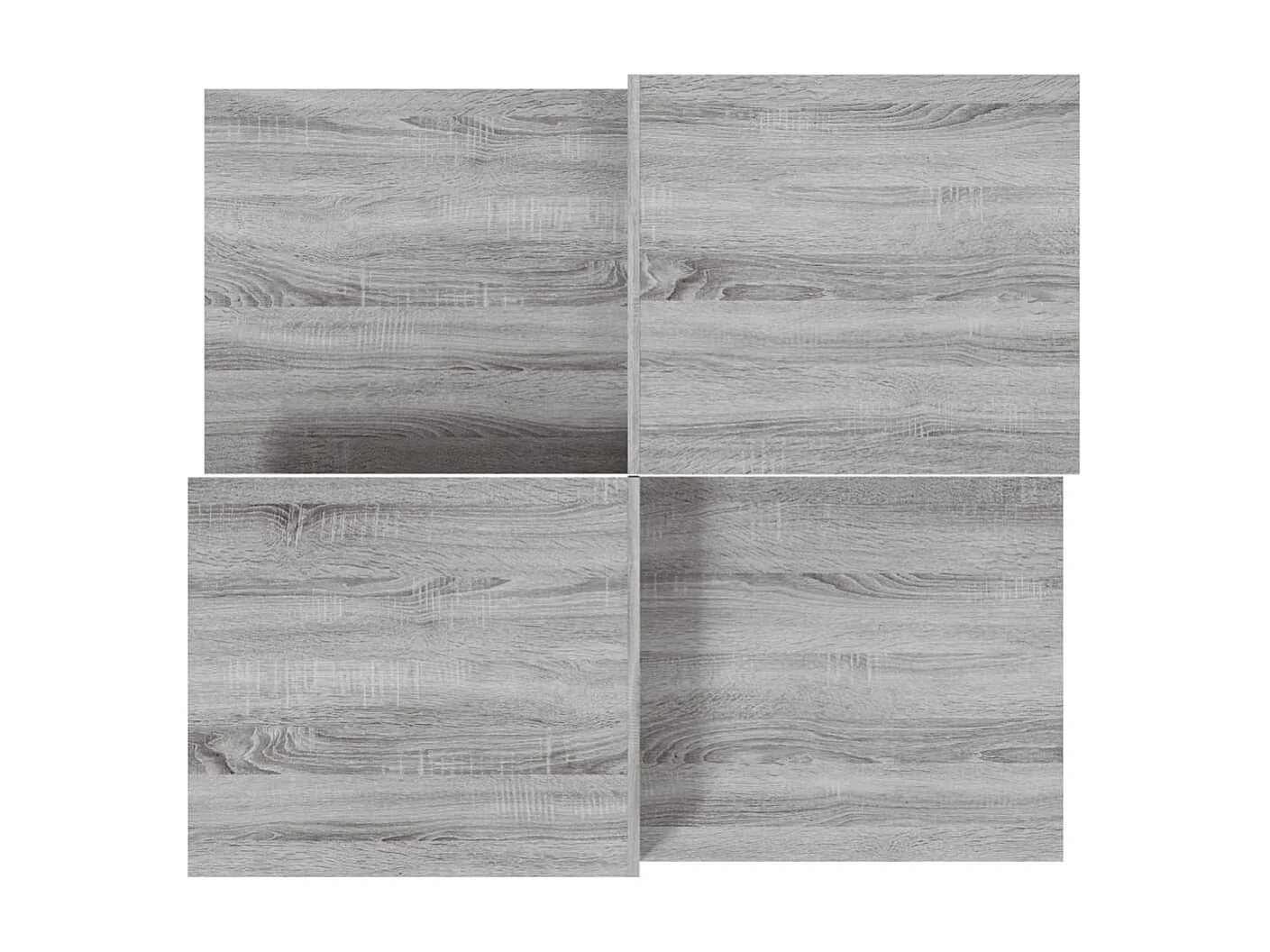 Tables basses 2 pièces Sonoma gris Bois d'ingénierie