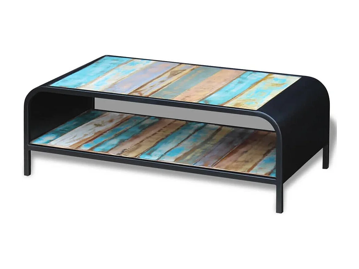 Salontafel massief gerecycled hout