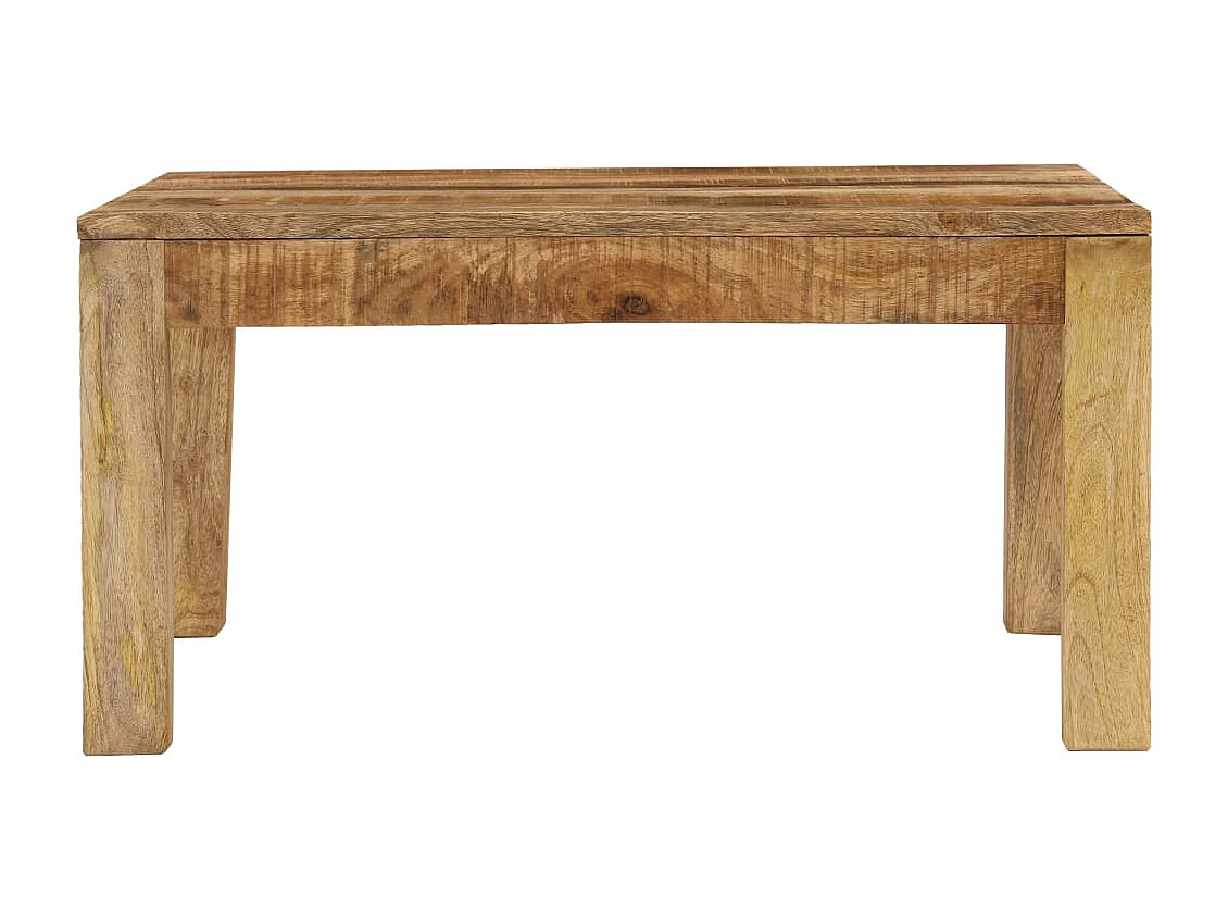 Salontafel 80x80x40 cm massief mangohout