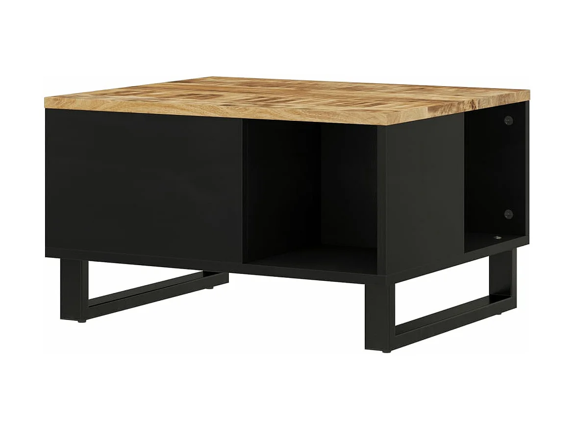 Table basse 60x50x35 cm bois de manguier massif