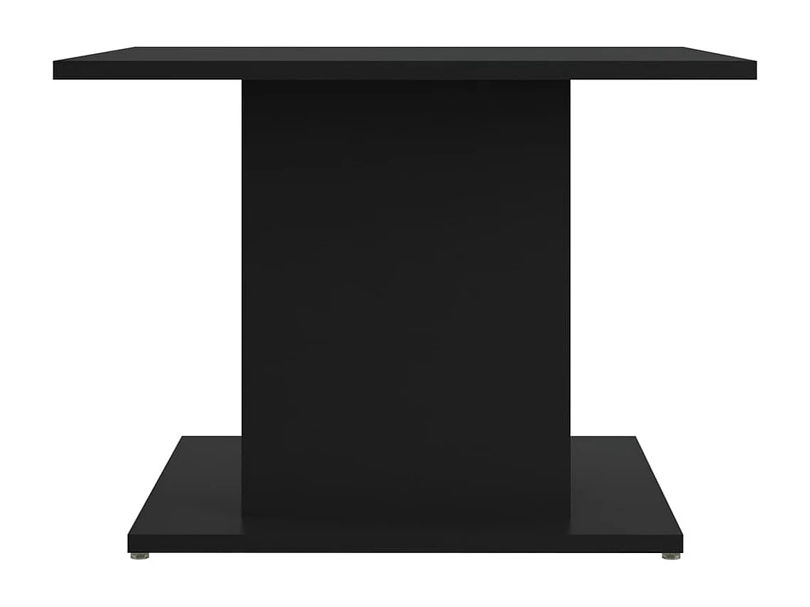 Table basse Noir 55,5x55,5x40 cm Aggloméré