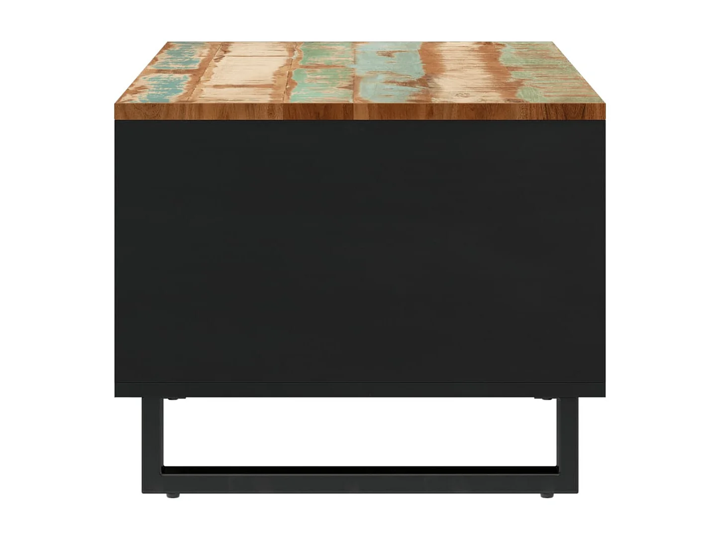 Mesa de centro 90x50x40 cm madeira recuperada maciça