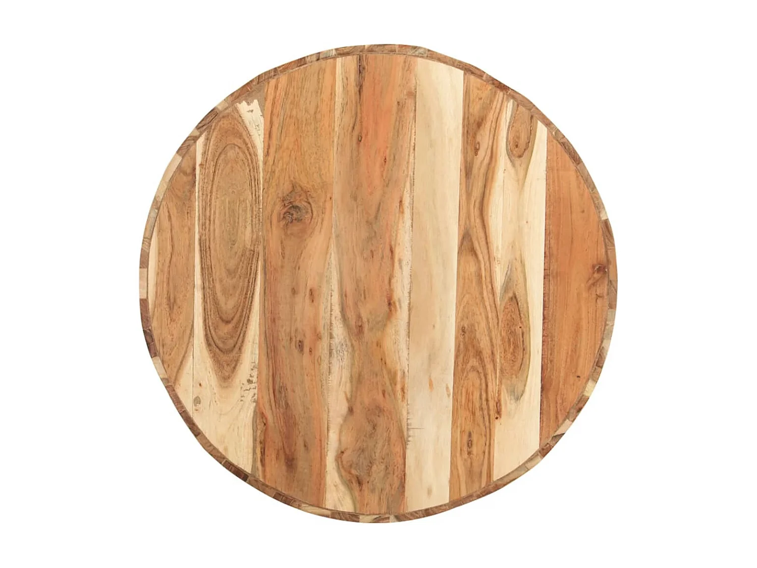 Table basse Ø65x31 cm Bois d'acacia solide