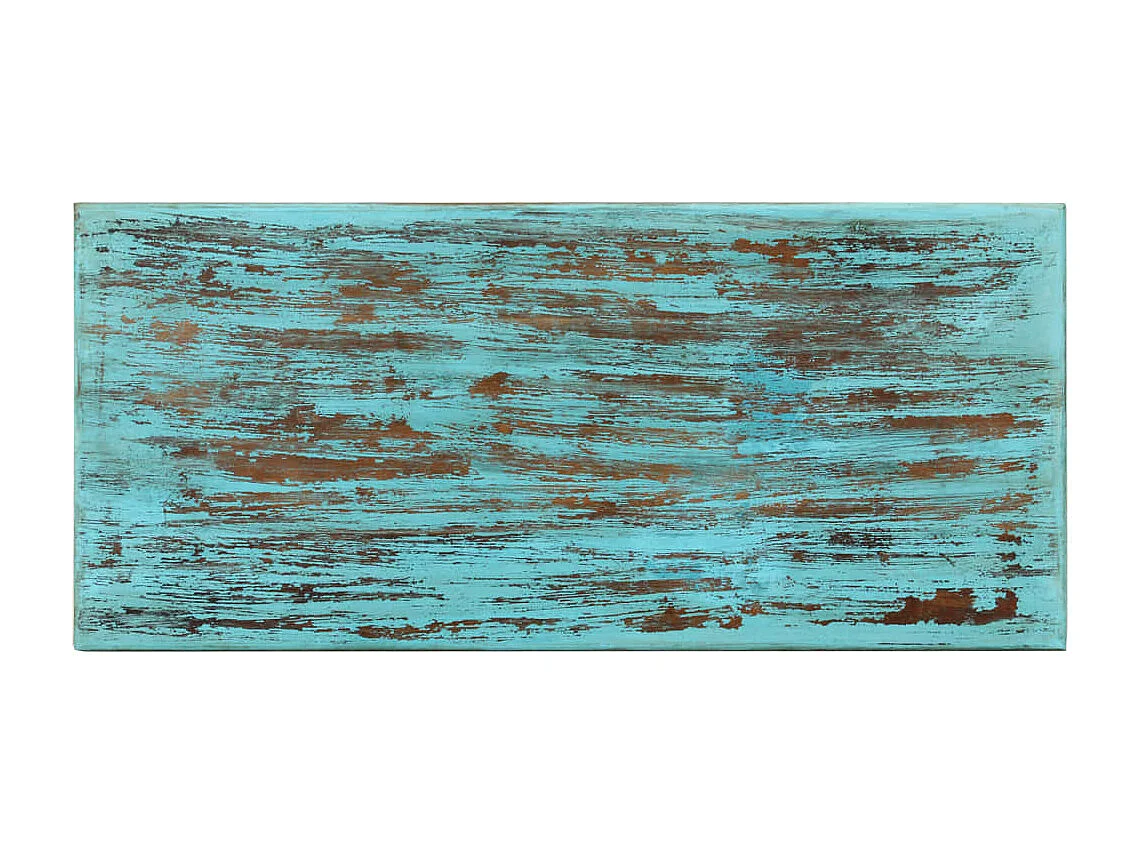 Table basse 110x50x34 cm Bois de récupération massif