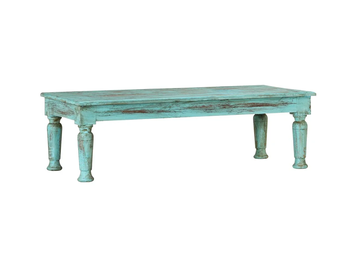 Table basse 110x50x34 cm Bois de récupération massif