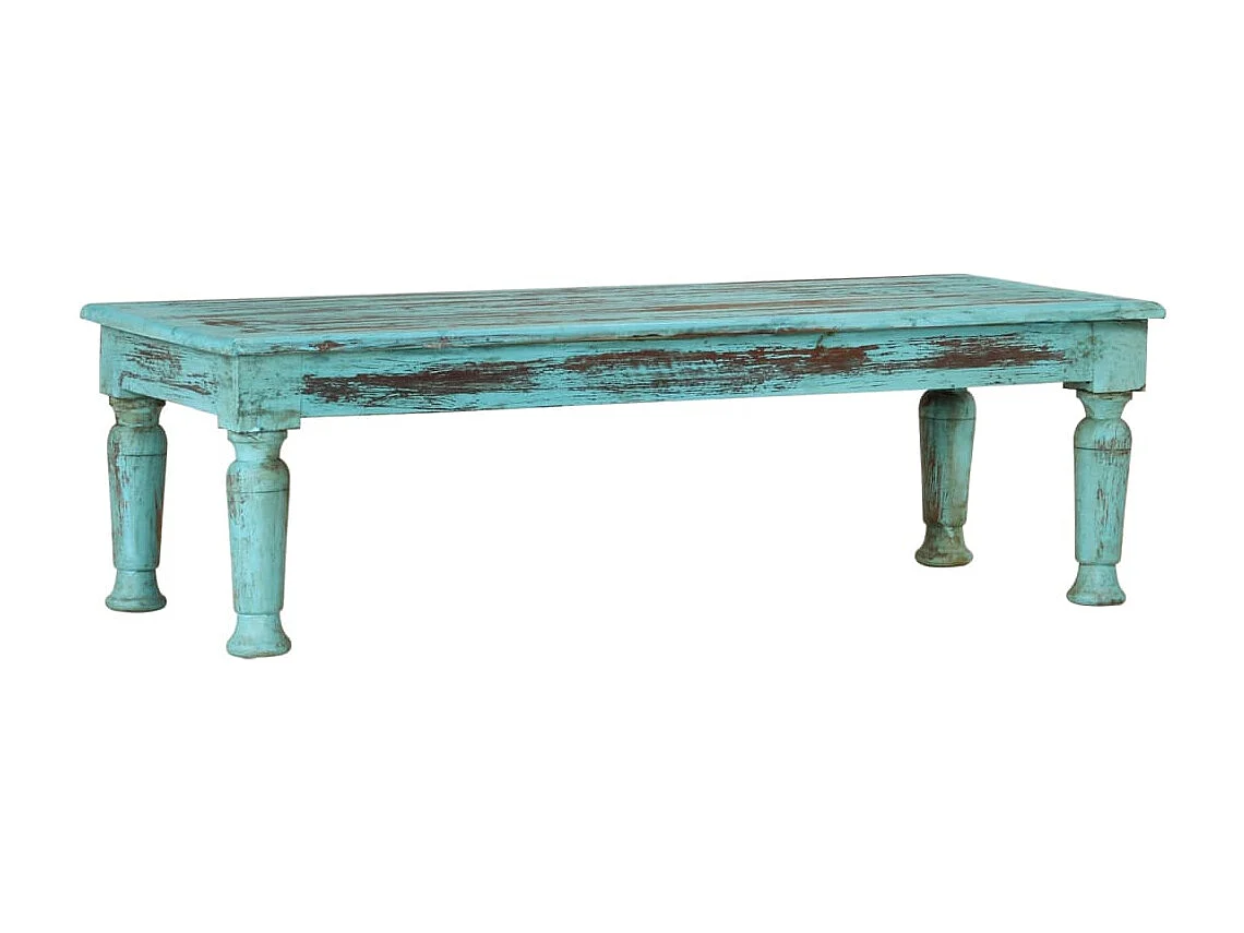 Table basse 110x50x34 cm Bois de récupération massif