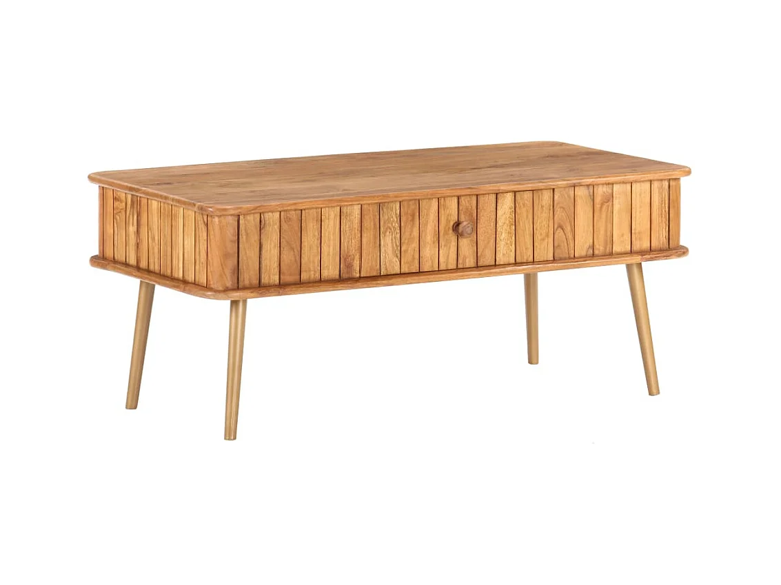 Table basse 100x50x40 cm Bois d'acacia massif