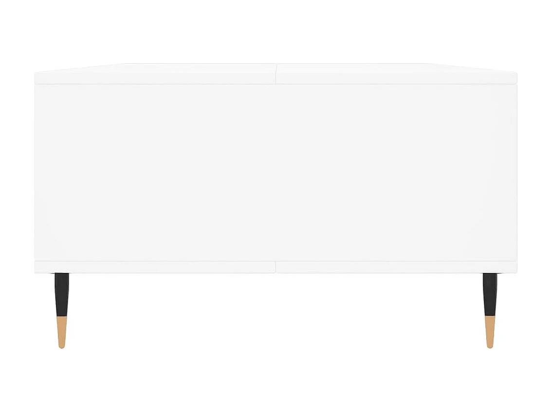 Salontafel 104x60x35 cm bewerkt hout wit