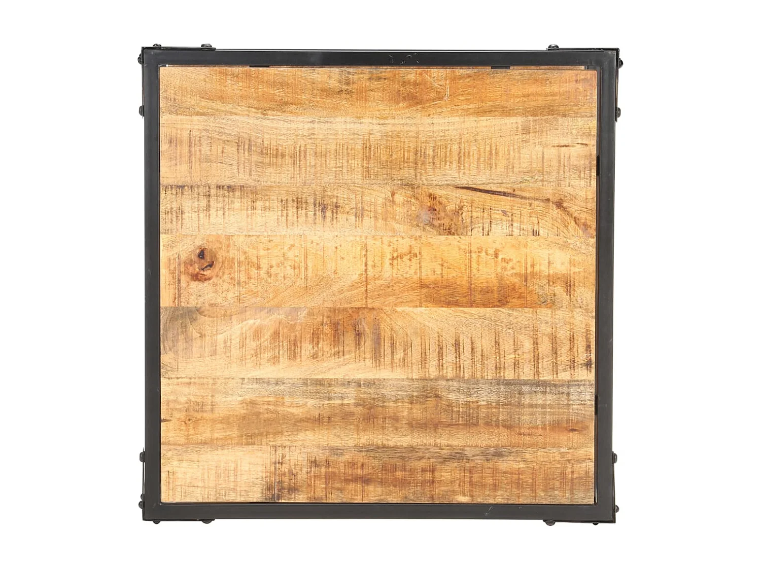 Salontafel 60x60x35 cm massief mangohout