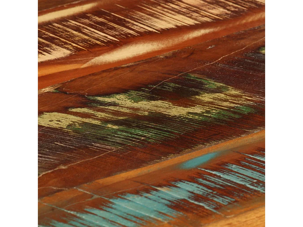 Table basse 85 x 55 x 40 cm Bois de récupération massif