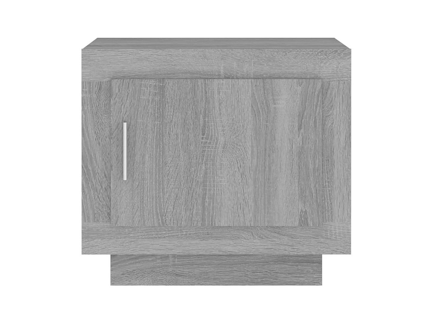 Mesa de centro 51x50x45 cm derivados de madeira cinzento sonoma