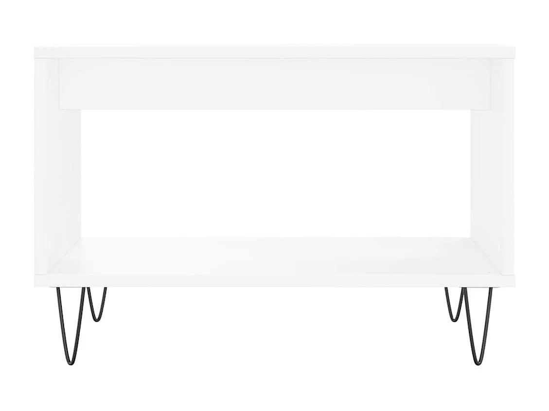Mesa de centro 60x50x40 cm derivados de madeira branco
