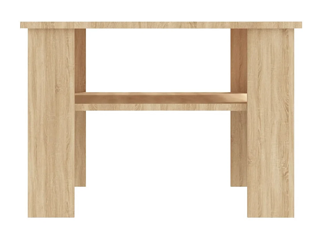 Table basse Chêne sonoma 60 x 60 x 42 cm Aggloméré