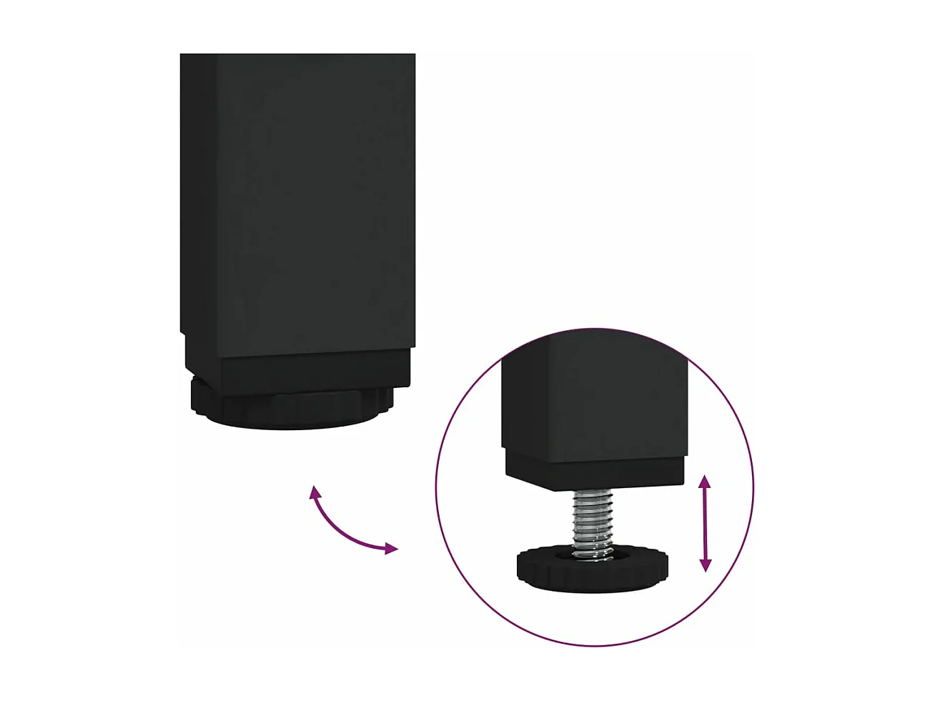 Table basse chêne sonoma 101x49x39,5 cm bois d'ingénierie