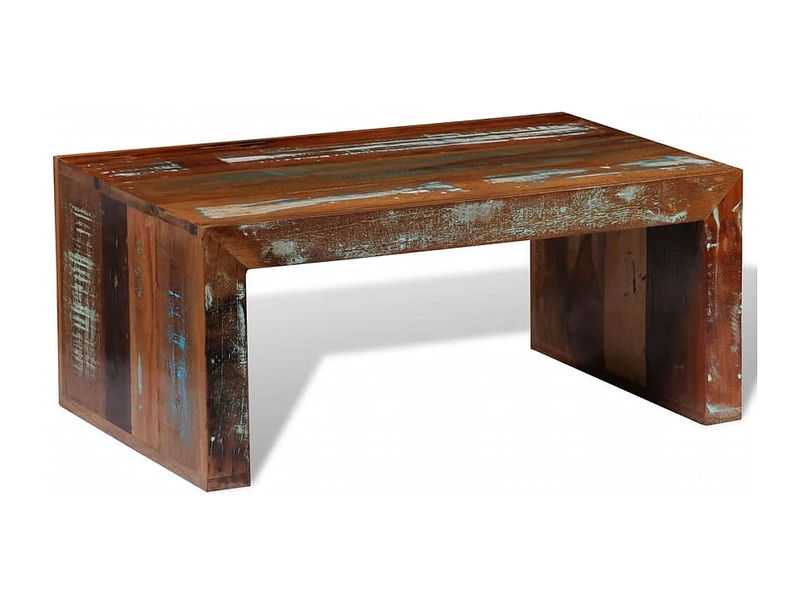Mesa de centro, madeira reciclada