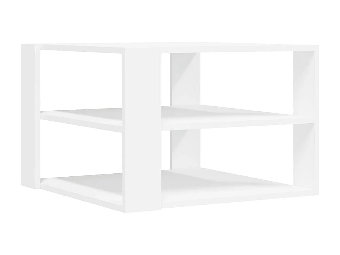 Mesa de centro 59,5x59,5x40 cm derivados de madeira branco