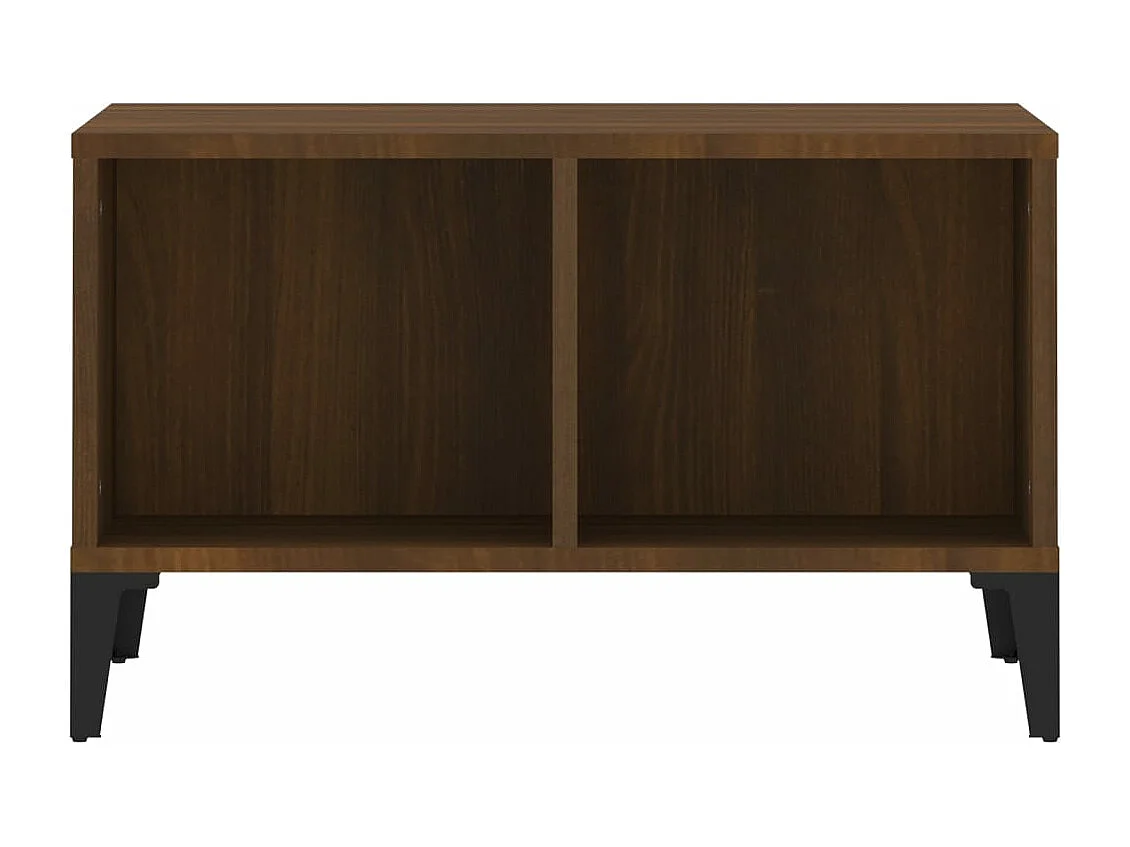 Mesa de centro 60x50x36,5cm derivados madeira carvalho castanho