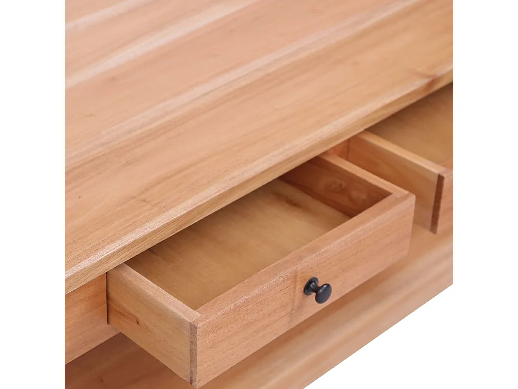 Mesa de centro 100x55x46 cm madeira de mogno maciça