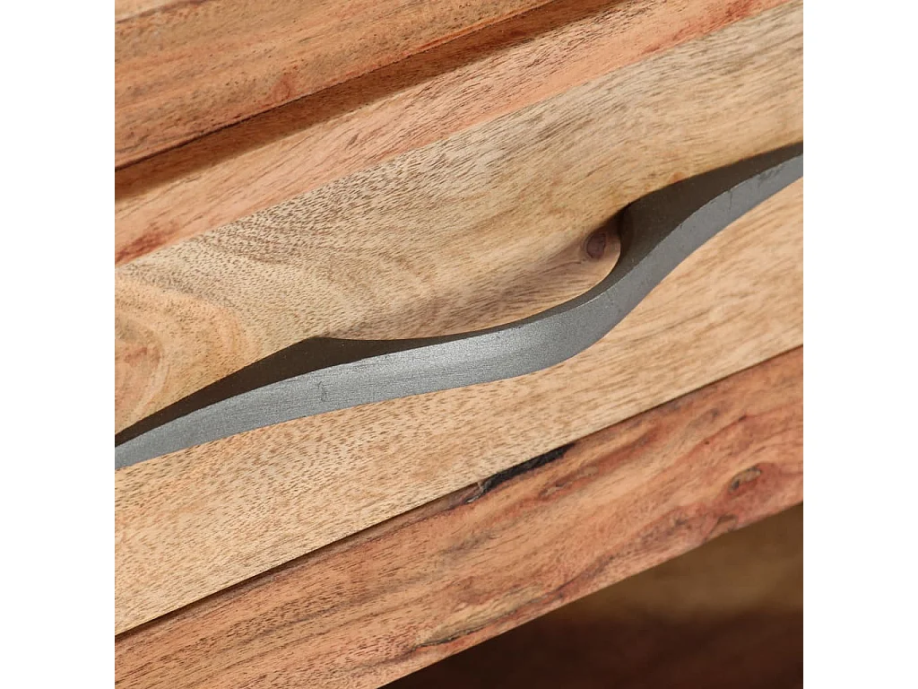 Table basse 110x52x45 cm Bois d'acacia solide