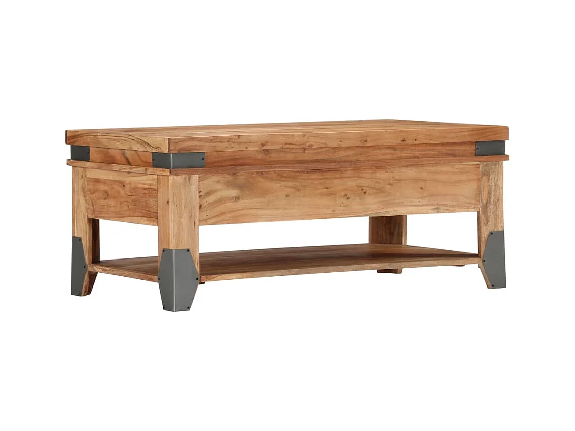 Table basse 110x52x45 cm Bois d'acacia solide