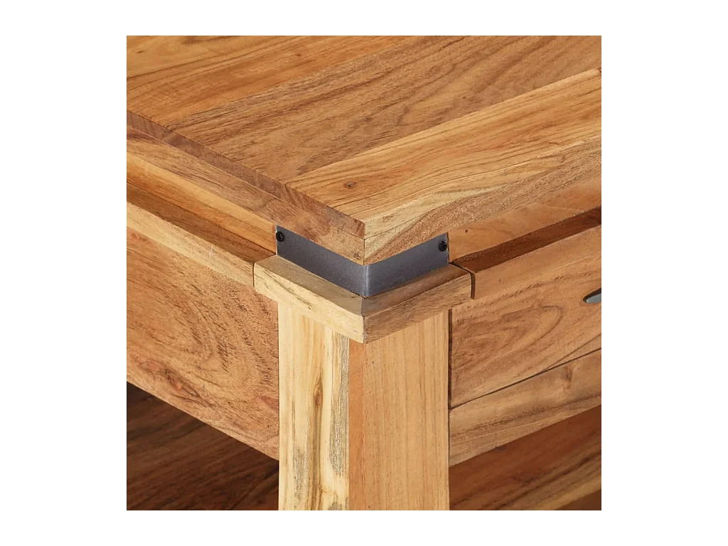 Table basse 110x52x45 cm Bois d'acacia solide