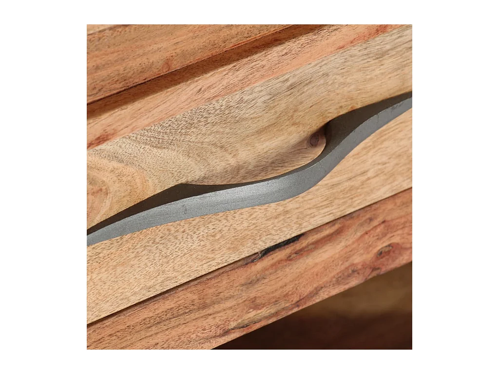 Table basse 110x52x45 cm Bois d'acacia solide
