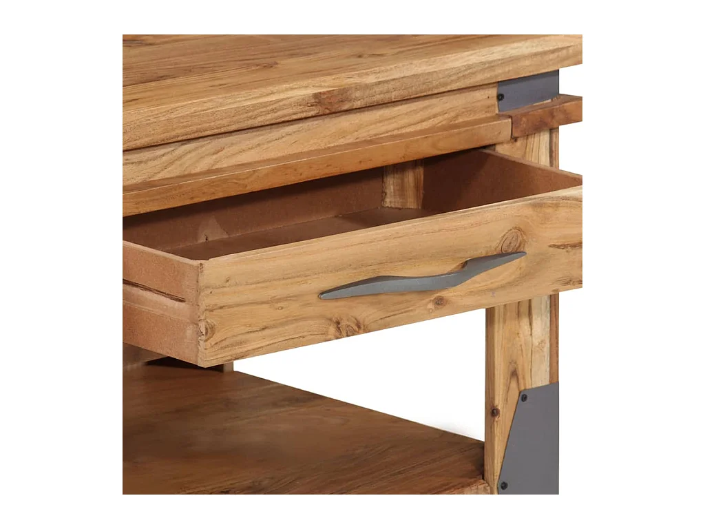 Table basse 110x52x45 cm Bois d'acacia solide
