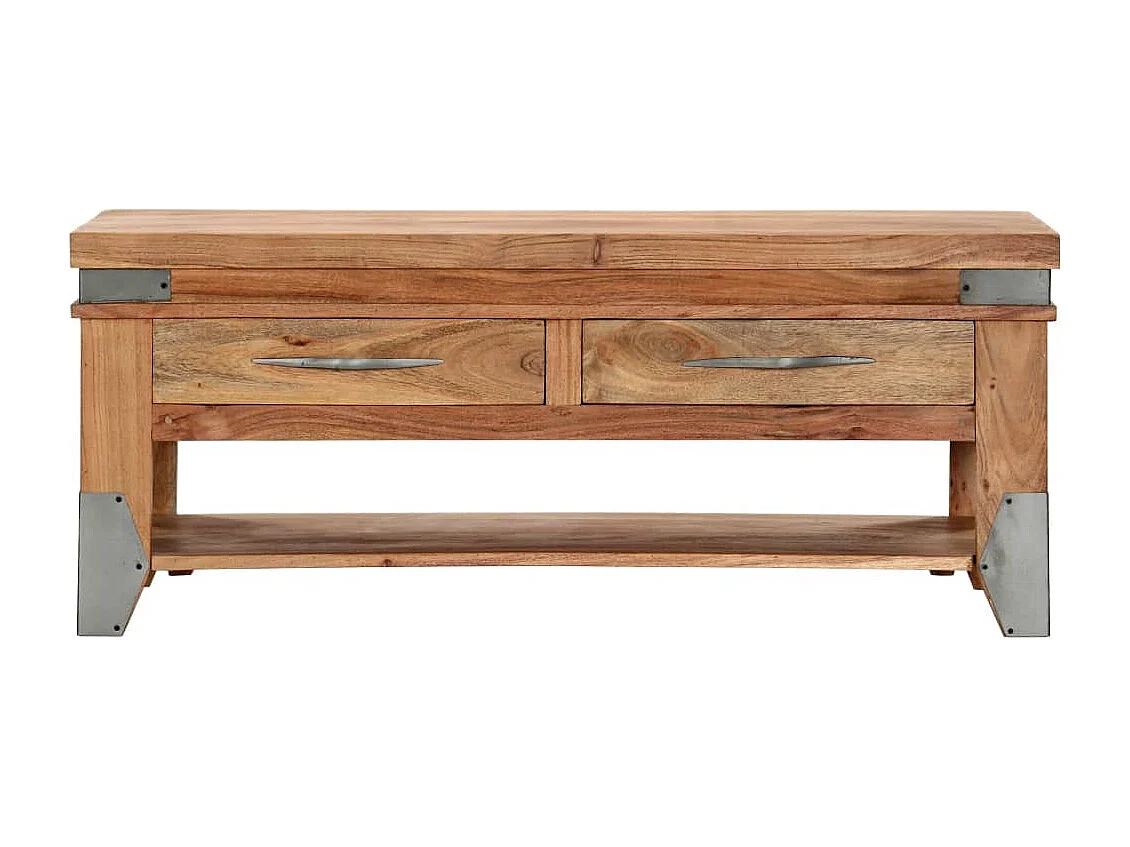Table basse 110x52x45 cm Bois d'acacia solide