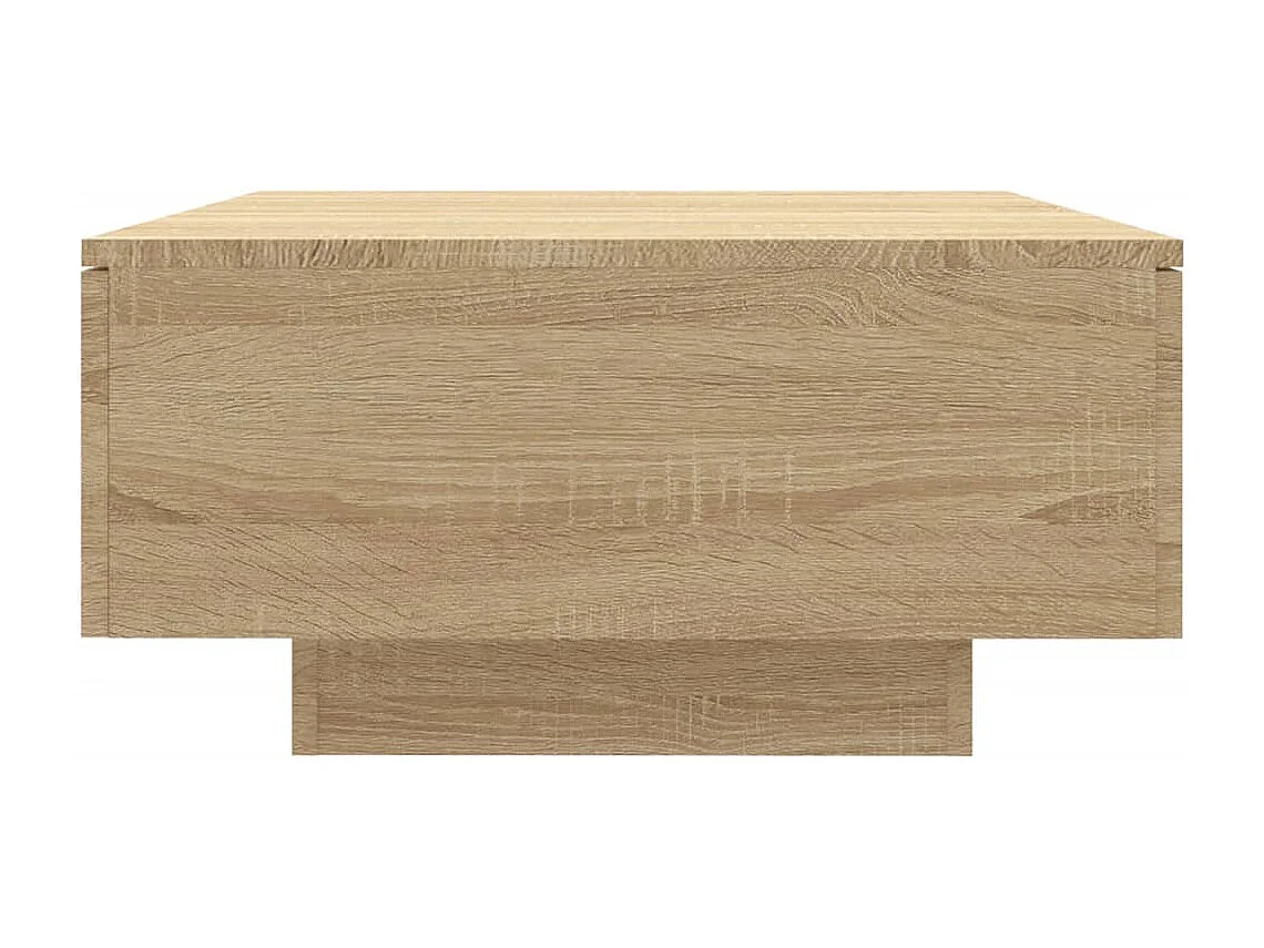 Table basse Chêne sonoma 90x60x31 cm Aggloméré