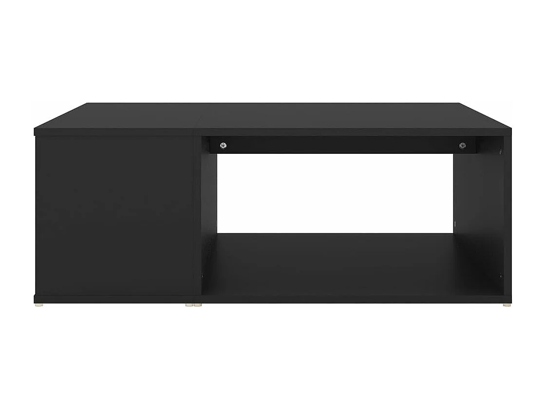 Mesa de centro 90x67x33 cm contraplacado preto
