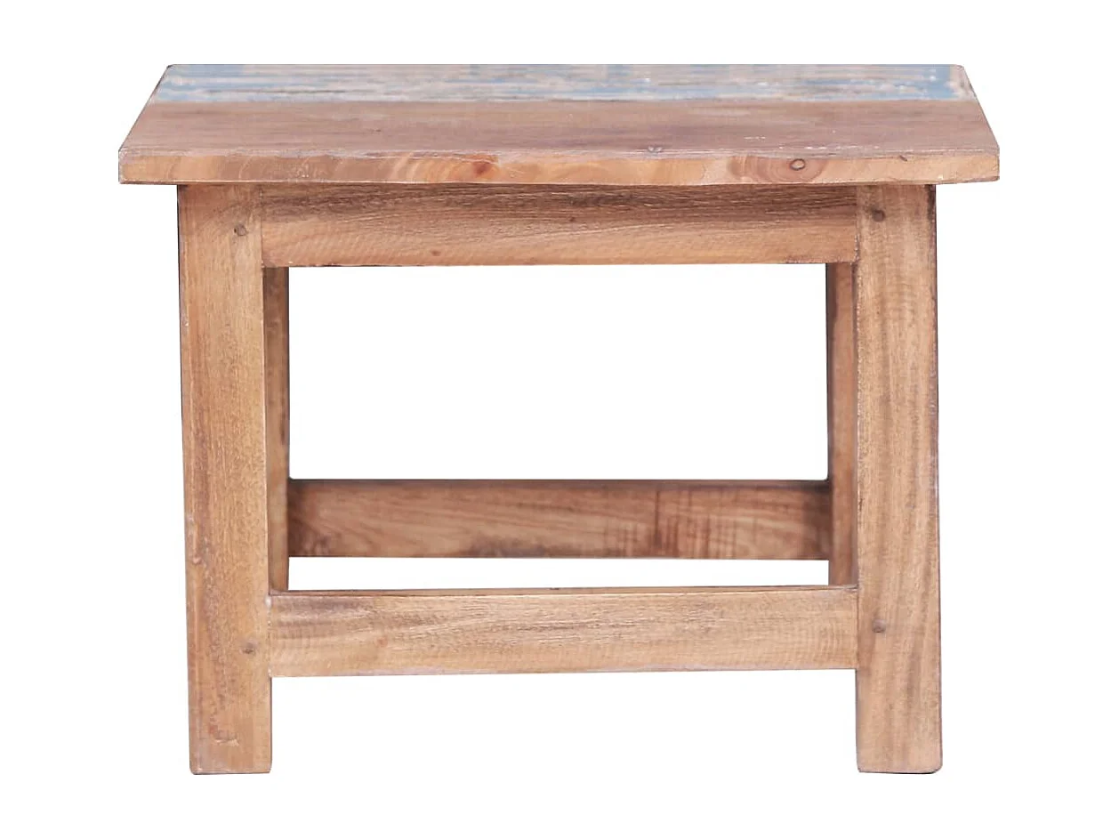 Tables gigognes 2 pièces Bois de récupération massif